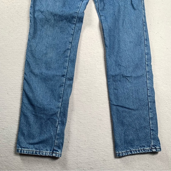 L.L. Bean Double L Relaxed Fit Jeans Womens 4T Blanket Lined Petite Vintage - Picture 4 of 16